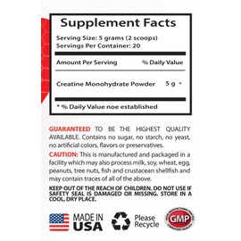 Creatine Tablets 5000mg - CREATINE Powder 100G - Support Muscle tissues (6 Bottles)