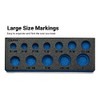 Capri Tools Mechanic's Tray for 3/8 in. Drive Sockets, SAE