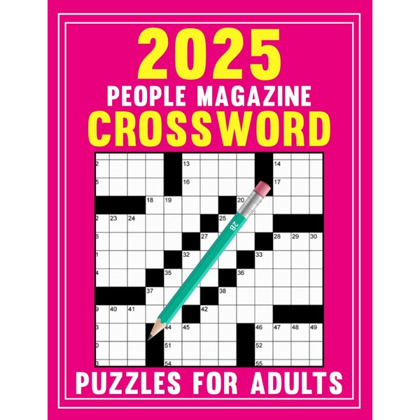 2025 People Magazine Crossword Puzzles For Adults: An Entertaining Compilation