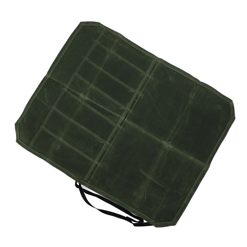 Waxed Canvas Knife Bag 7 Pocket Professional Foldable Chef Knife
