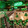 Jasneniebo 20FT St Patrick's Day Garland Lights, Plug in Outdoor