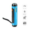 FM Radio Phone Charging Hand Operated Power Generation LED Torch