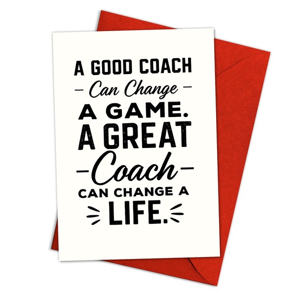 Podagree Thank You Card for Coach Men Women, Ideal Basketball