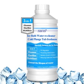 Cold Plunge Water Treatment, Cleaner, Clarifier, Water Stabilizer & Clarifier for Cold Plunge, Ice Bath Water Treatment, Ice Bath & Cold Plunge tub Water Chiller Filter Accessories