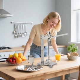 OUENUNEFS Heavy - Duty Lemon smasher & Press - Citrus Juicer with Muddler for Lemonade Stand Supplies, fruit crusher Sunkist Smashe rnut Crusher garlic crusher with 1 PCS Stainless Steel Cup