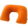 230233 Cotton Pile Cover, Comfortable, Travel Neck Pillow, Orange, Made
