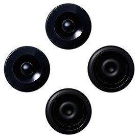 Trailer Hub Cap Plugs, Grease Rubber Plugs for 1.98"/2.44"/2.72" Trailer Axle Cap, Trailer Dust Bearing Cap Cup for Most 2000 to 3500 Pound Dexter Trailer EZ Lube RV Camper Wheel Cover Axle, 4 Pcs