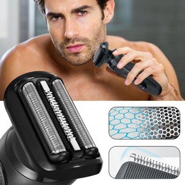 Ixydor Razor Heads 53B Replacement for Shaver Compatible with Series 5 & 6 Razor Heads