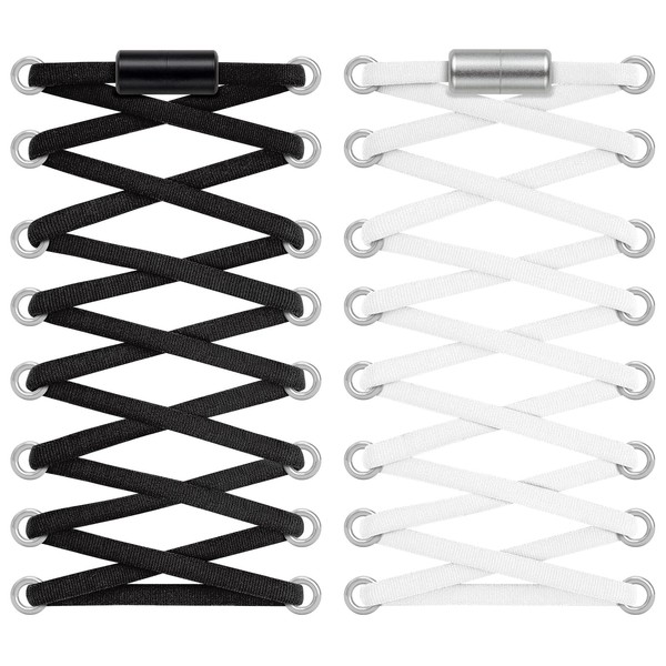 TQmate Elastic shoelaces without tying, elastic laces with quick release,