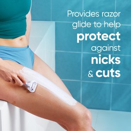 Gillette Venus Gillette Venus Satin Care Dry Skin Shave Gel for Women, 6 Count, 7oz Each, Infused with Shea Butter for a Comfortable Shave