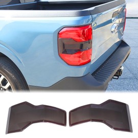 Aunginsy Car Tail Light Lamp Covers Compatible with Ford Maverick 2022 2023 2024 Car Tail Light Lamp Cover Guard Trim Frame Smoked Black Guard Frame Bezels Cover Trims Protection Exterior Accessories