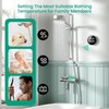 Longriver MX08 Wireless Shower Temperature Monitor, Shower Thermometer for Heads