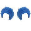 2 x Fancy Dress Blue Wigs for World Book Day