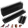 Bird Spikes, 10Packs 9.84 Ft Bird Deterrent Spikes Strips Bird