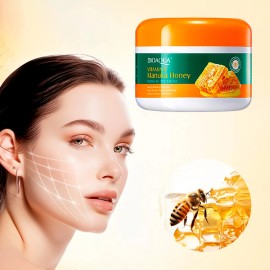 Crema Facial Bioaqua Con Miel Manuka En Envase De 100g, Hidratación Intensa Y Efecto Calmante Para Todo Tipo De Piel