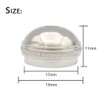 TUOREN Silver Flute Head Crown Headjoint Screw End Cap Flute