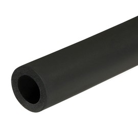 sourcing map Pipe Insulation Foam Tube Lagging Insulation Pipe 15mm ID 25mm OD 10" Heat Preservation for Handle Grip Support