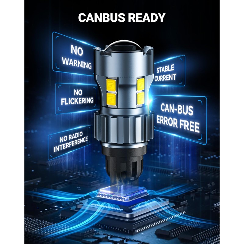 SEALIGHT 921 LED Bulb Reverse Light, W16W 906 912 921