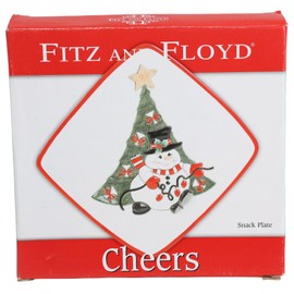 Fitz and Floyd Cheers Snack Plate