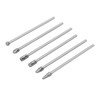6pcs Carbide Burrs Set Lengthen Carbide Burr Tungsten Steel Solid