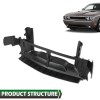 Ajuste para 2015-2023 Dodge Challenger 68170169AF soporte de fascia delantero