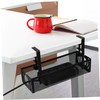 Angoily under Desk Cable Organizer Power Cord Holder with Ventilated