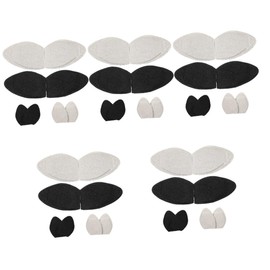 FRCOLOR 5sets Shoe Toe Inserts Replaceable Foot Pads Forefoot Pads for Women 4pairs*5