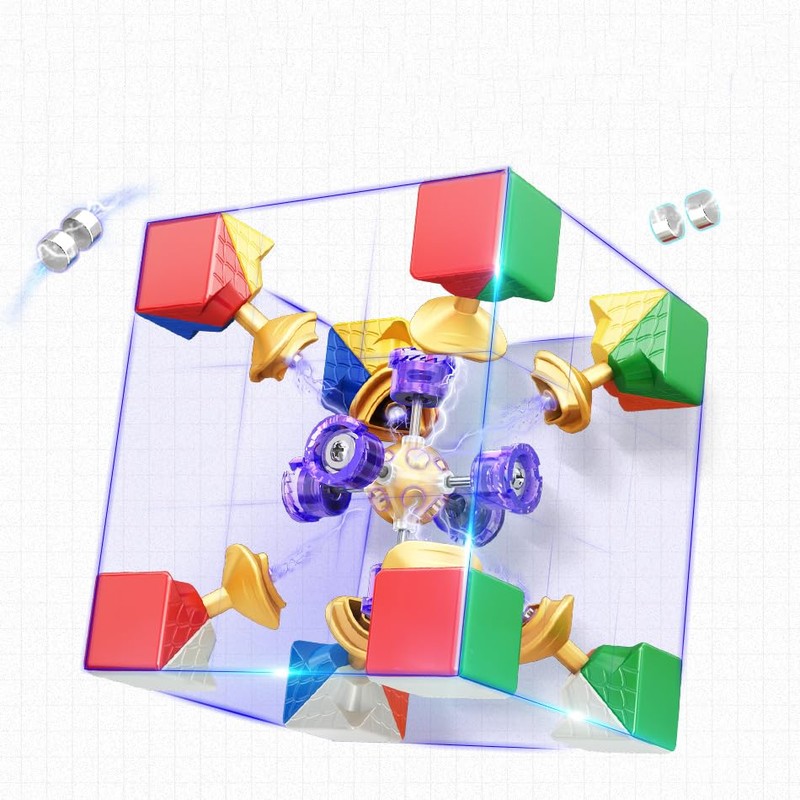 Bukefuno MoYu Super RS3M 2022 3x3 Magnetic Speed Magic Cube