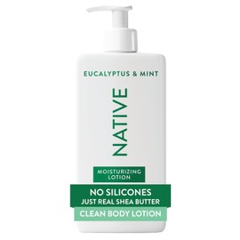 Native- Loción corporal que contiene humectantes de origen vegetal de origen natural para mujeres y hombres | Restaura la piel seca