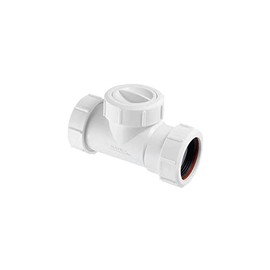 McAlpine T28M-NRV Multifit in-Line Non-Return Valve, White