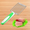 Luncheon Meat Slicers,10 Slices, Egg Cutter Slicers for Boiled Egg