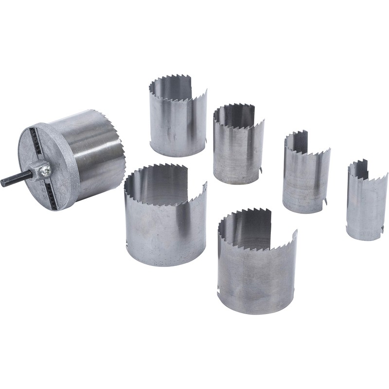 7-piece Hole Saw, 26-63 mm , 2' Depth