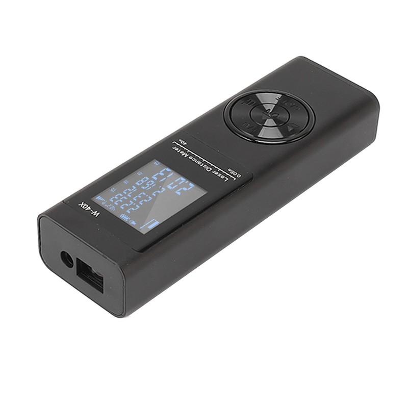 Laser Distance Meter High Accuracy Rechargeable 131ft Handheld Rangefinder with