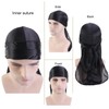 Silky Satin Durags for Men (Coffee)