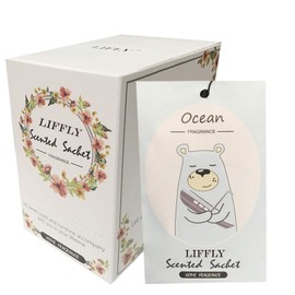 LIFFLY 14 Packs Ocean Scented Sachets Bag for Drawer and Closet Xmas Gift 15 Scents Optional