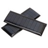 Pack of 2 Mini Solar Panels, 45mA 5V Micro Solar