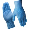 SLICK KIT Disposable Nitrile Gloves, 5 Mil Chemical Resistant Industrial