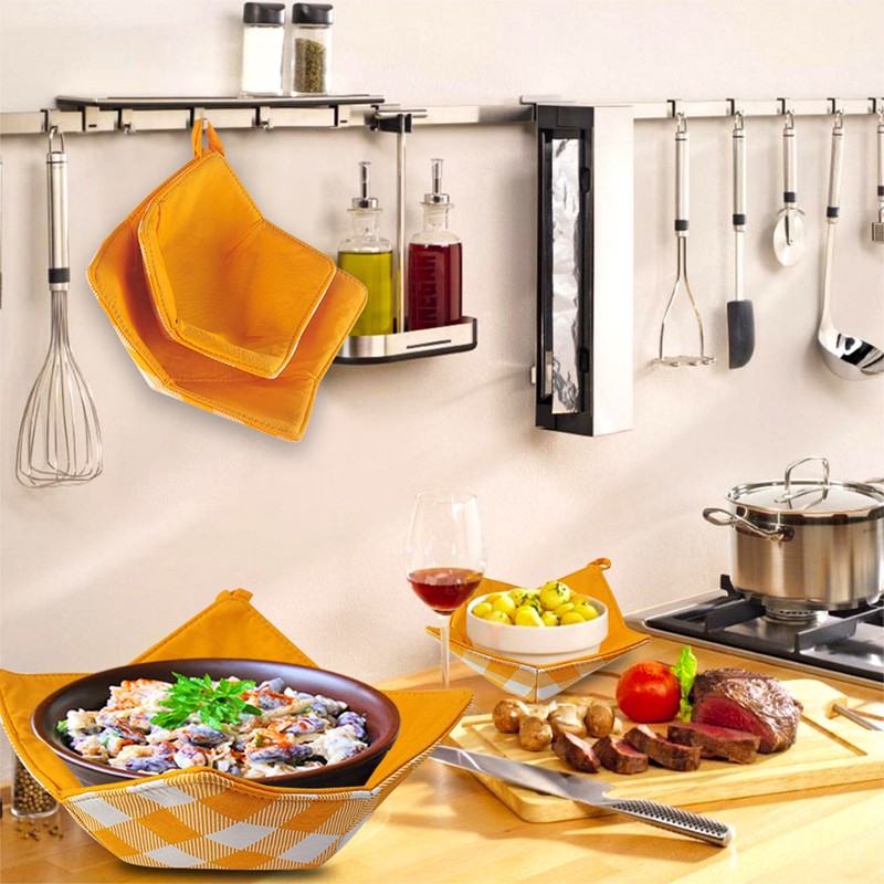 Microwave Bowl Holders Multipurpose Hot Food Bowl Pot Holder Bowl