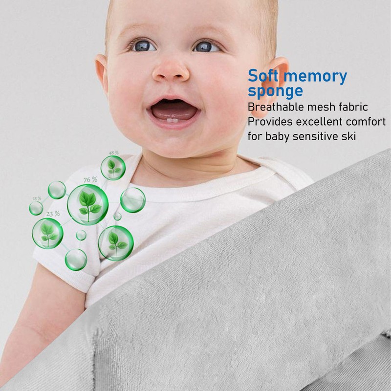 Baby Sleeping Pillow Prevent Rolling Spitting Detachable Wash Baby Side