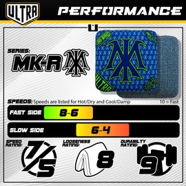 Ultra Cornhole Bags MK-R Cornhole Bag Set - ACL Approved (Navy)