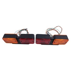 ZTUOAUMA Left Right Rear Tail Light Kit LVA18272 LVA18273 Compatible with John Deere 1023 1025 1026 2025 2032 3025 3032 3035 3038 3043 4044 4049 Tractors
