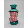 Fine Ceramic Fashion Lady Candy Cookie Jar by Dollymamas by
