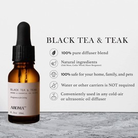 AromaTech Aroma Oils (Black Tea & Teak)