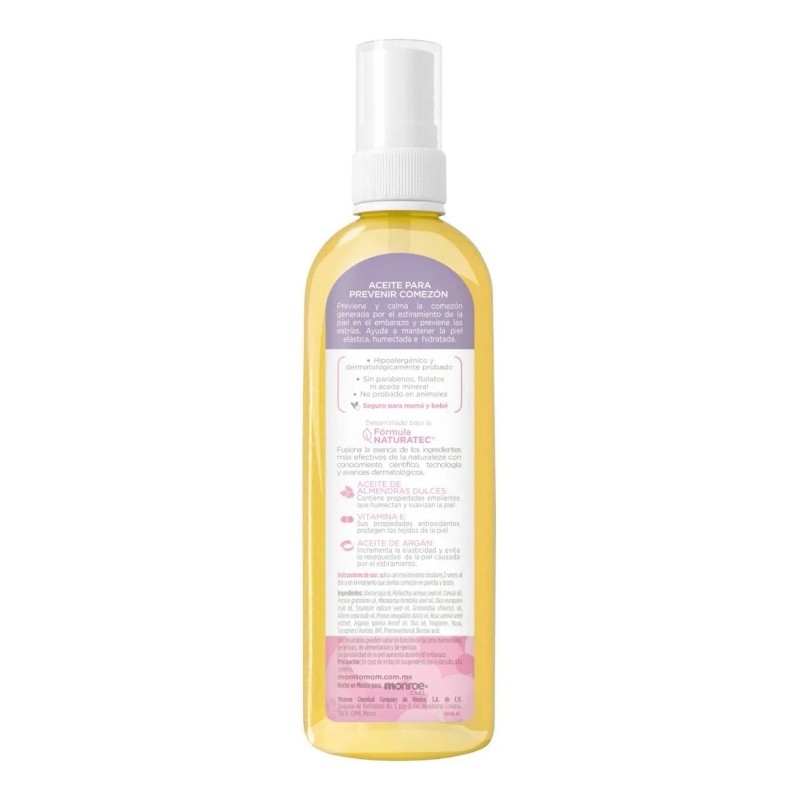 Aceite Para Prevenir Comezón Mom To Mom 125 Ml