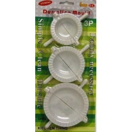 V-VAPE 3PC Set Coloured Dumpling Mould Dough Press DIY Meat Pie Pastry