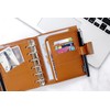 Moterm Pocket Luxe Ring Planner - Genuine Leather Binder Organiser
