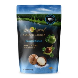 The Original Golden Crunch Macadamias Roasted Salted 225g
