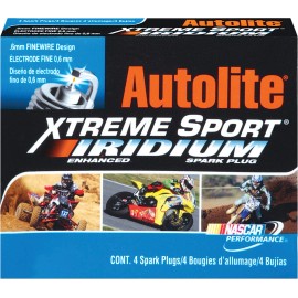 AUTOLITE 1984-1985 VF1100S V65 Sabre Honda SPARK PLUG XS4164/4 IRIDIUM XTREME SP