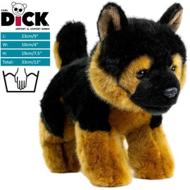 Carl Dick German Shepherd Dog, 9 inches, 21cm, Plush Toy, Soft Toy 1804