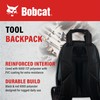 Bobcat Tool Backpack Heavy Duty – Technician Backpack for Electrician,